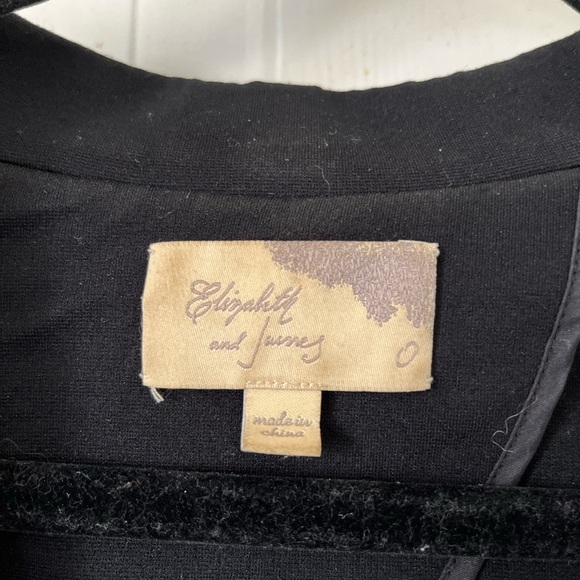 Elizabeth & James Black one-button Blazer - Picture 14 of 16